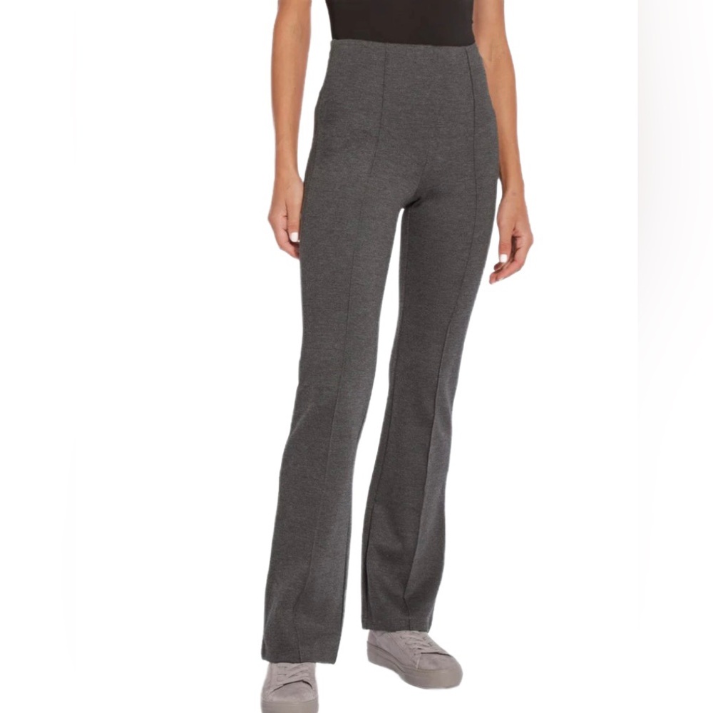 Lysse New York Women's Waist Control Stretch Gray Trousers Size L
